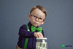 Inwestowanie dla dziecka w Portu na specjalnym rachunku inwestycyjnym.