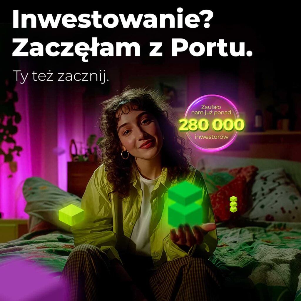 Inwestowanie ogarniam z Portu, baner Portu