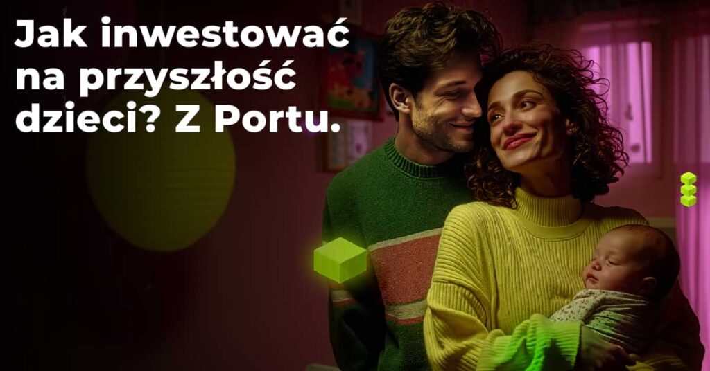 Inwestowanie dla dzieci Portu baner